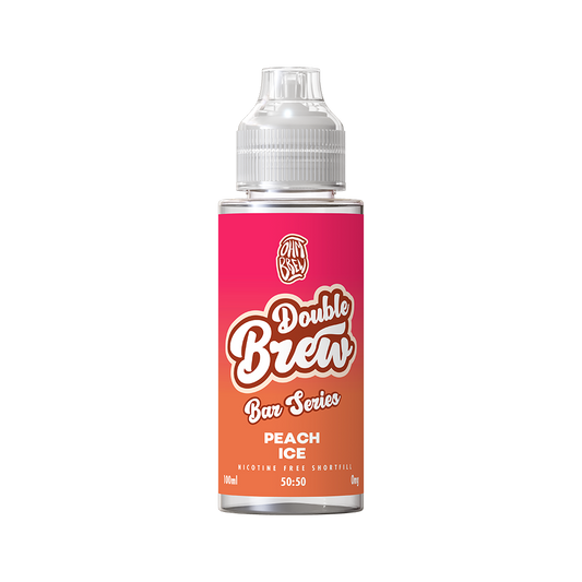 Double Brew Bar Series XL Peach Ice - 100ml