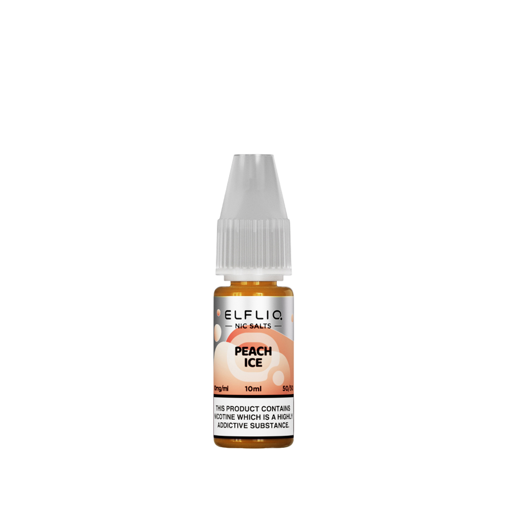 Elfliq Peach Ice Nic Salt - 10ml