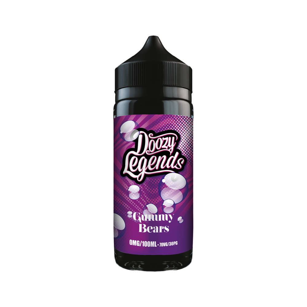 Doozy Legends Gummy Bears 100ml - 0mg