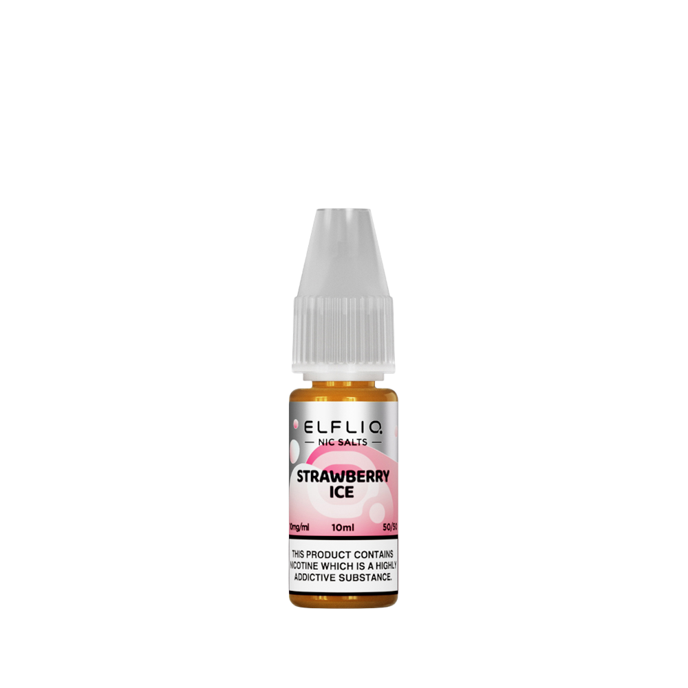 Elfliq Strawberry Ice Nic Salt - 10ml