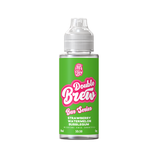 Double Brew Bar Series XL Strawberry Watermelon Bubblegum - 100ml