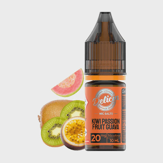 Vaporesso Deliciu Nic Salt Kiwi Passionfruit Guava - 10mg
