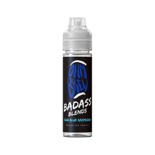 Ohm Brew Badass Blends Sour Blue Raspberry - 50ml
