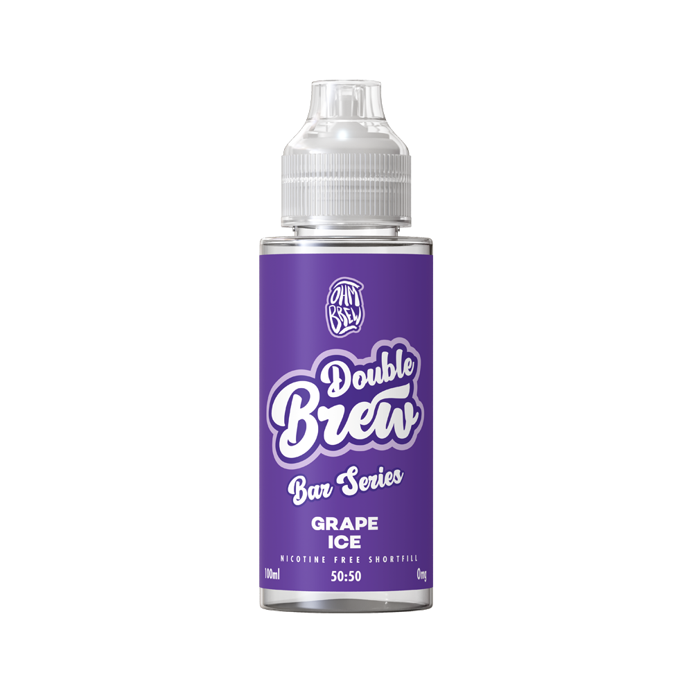 Double Brew Bar Series XL Grape Ice - 100ml