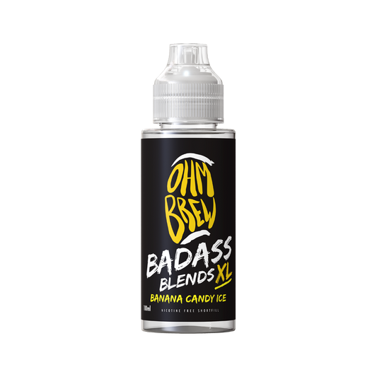 Badass Blends XL Banana Candy Ice 100ml - 0mg