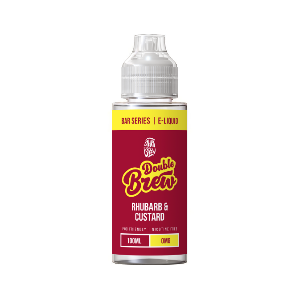 Double Brew Bar Series XL Rhubarb & Custard - 100ml