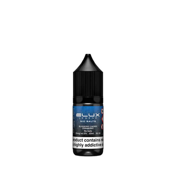 Elux Legend Nic Salt Blueberry Cherry Cranberry - 10ml