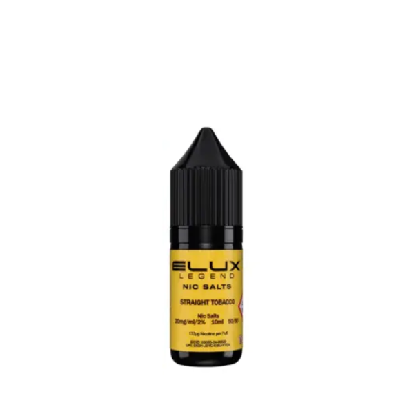 Elux Legend Nic Salt Straight Tobacco - 10ml