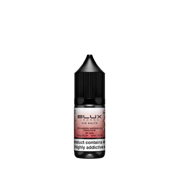 Elux Legend Nic Salt Strawberry Watermelon Bubblegum - 10ml