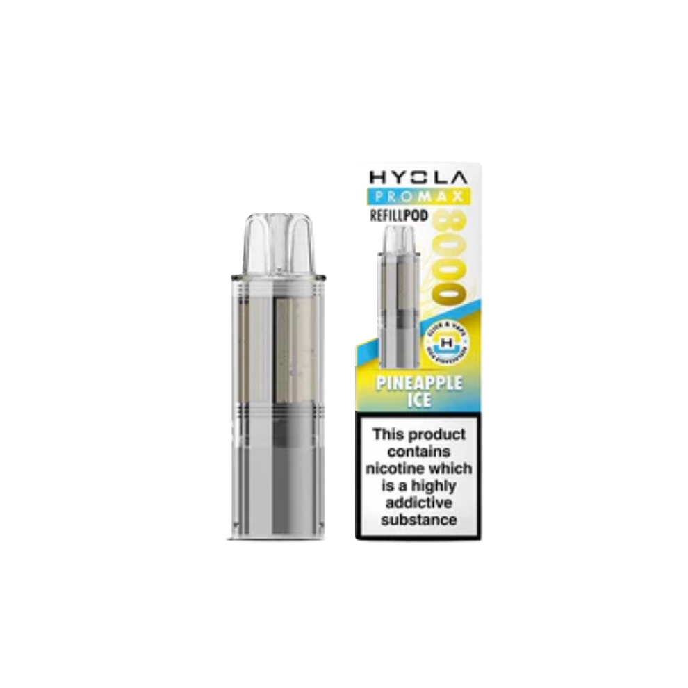 Hyola Pro Max 8000 - Prefilled Pod Pineapple Ice - 20mg