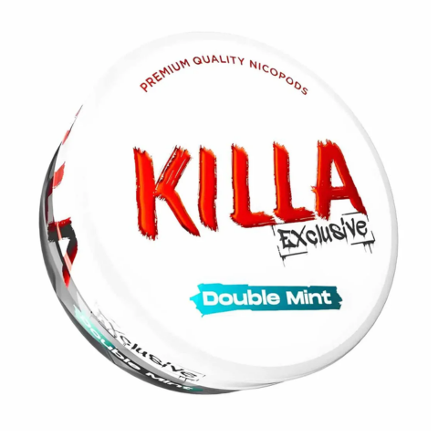 Killa Nicotine Pouches Double Mint - 16mg