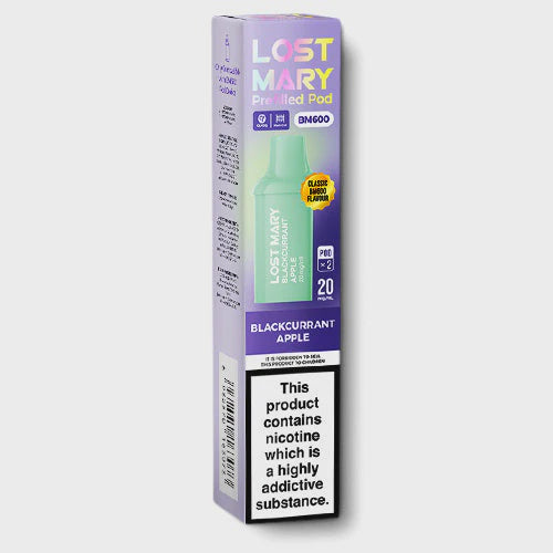 Lost Mary BM600 Prefilled Pods x2 - Blackcurrant Apple