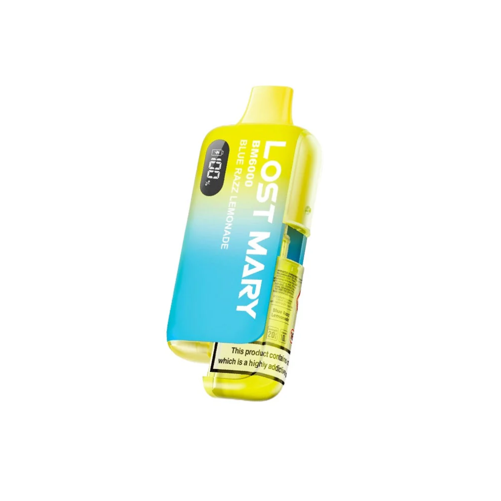 Lost Mary BM6000 Refillable Pod Kit - Blue Razz Lemonade