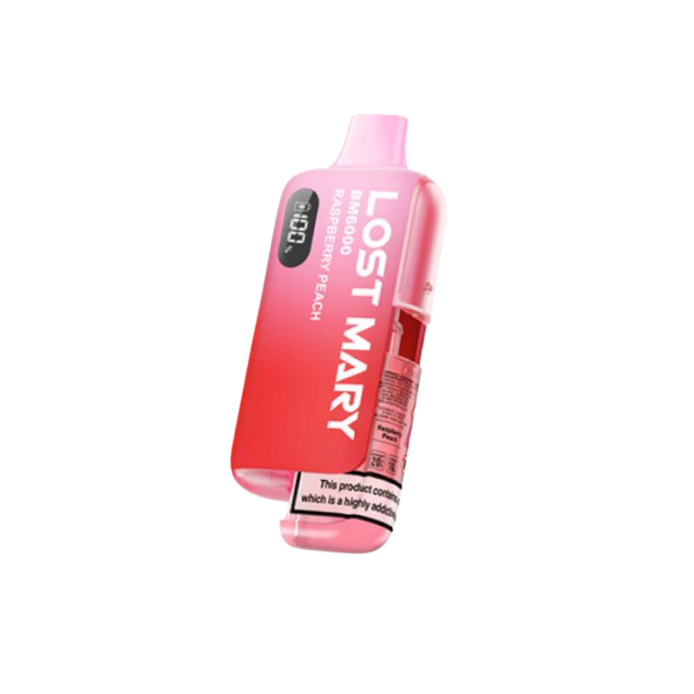 Lost Mary BM6000 Refillable Pod Kit - Raspberry Peach