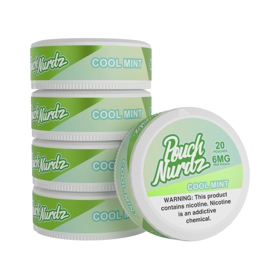 Pouch Nurdz - Nicotine Pouches - Cool Mint