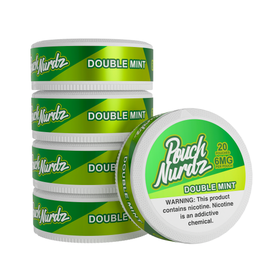 Pouch Nurdz - Nicotine Pouches - Double Mint