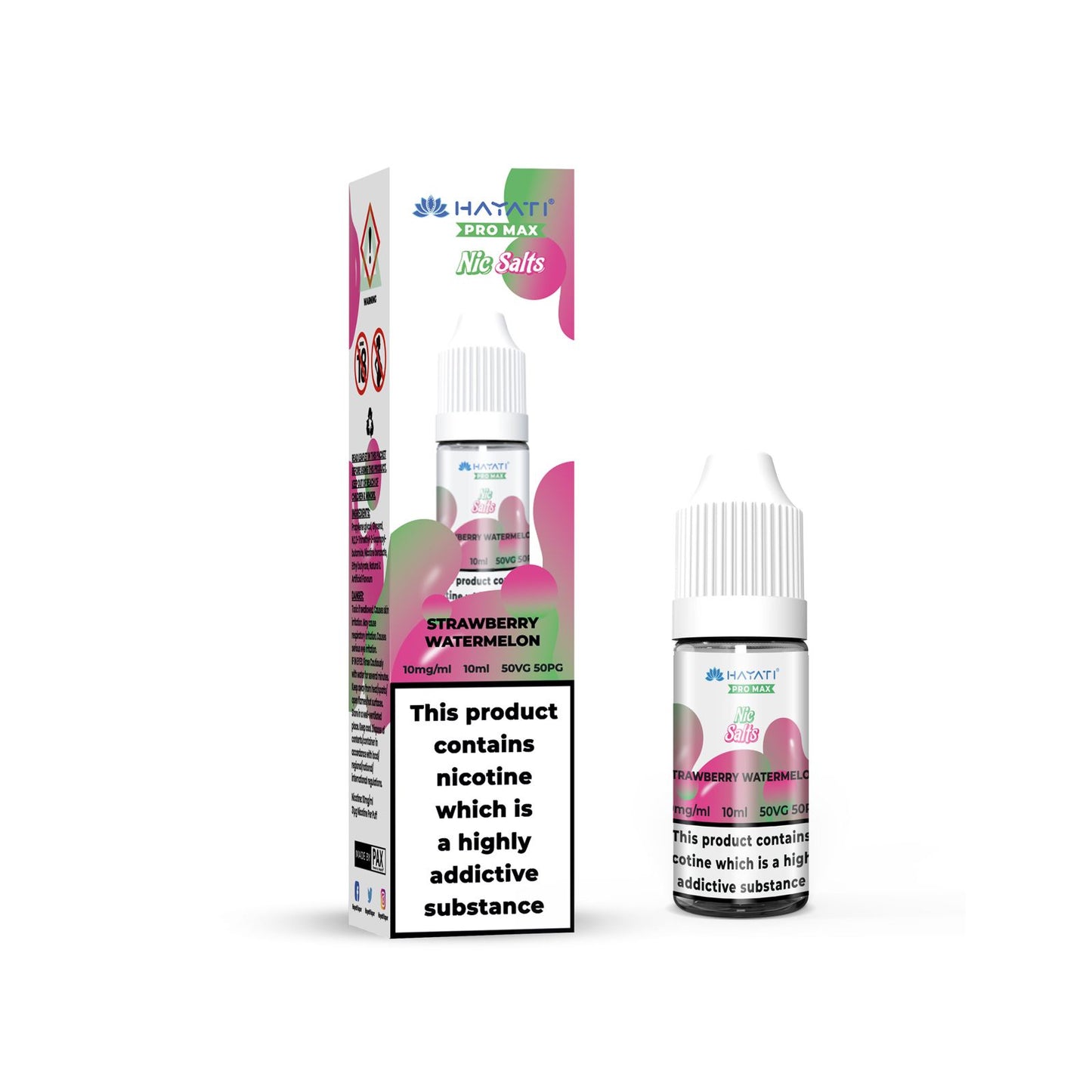 Hayati Pro Max Nic Salt - Strawberry Watermelon 10ml