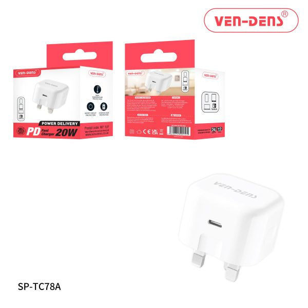 Type C 20 Watt Plug - SP-TC78A