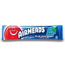 American Airheads Candy Blue Raspberry Flavour - 36 Pack