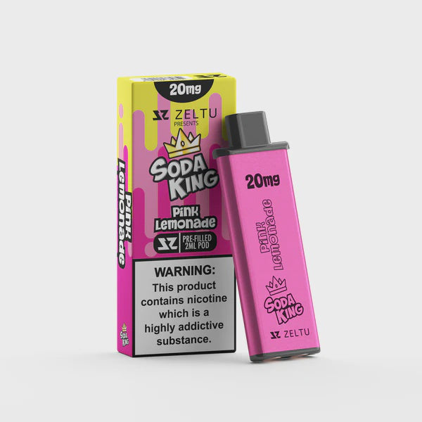 Zeltu Soda King Pink Lemonade - 2ml