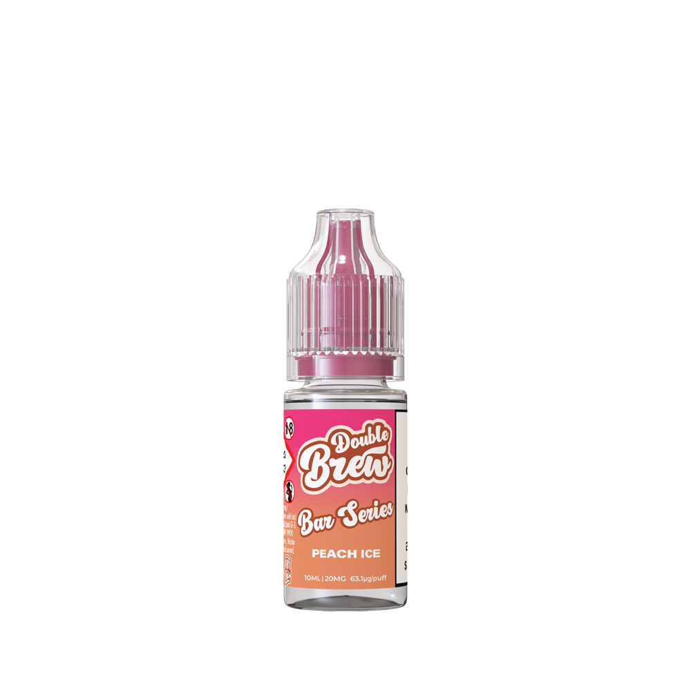 Double Brew Bar Series Peach Ice - 10ml