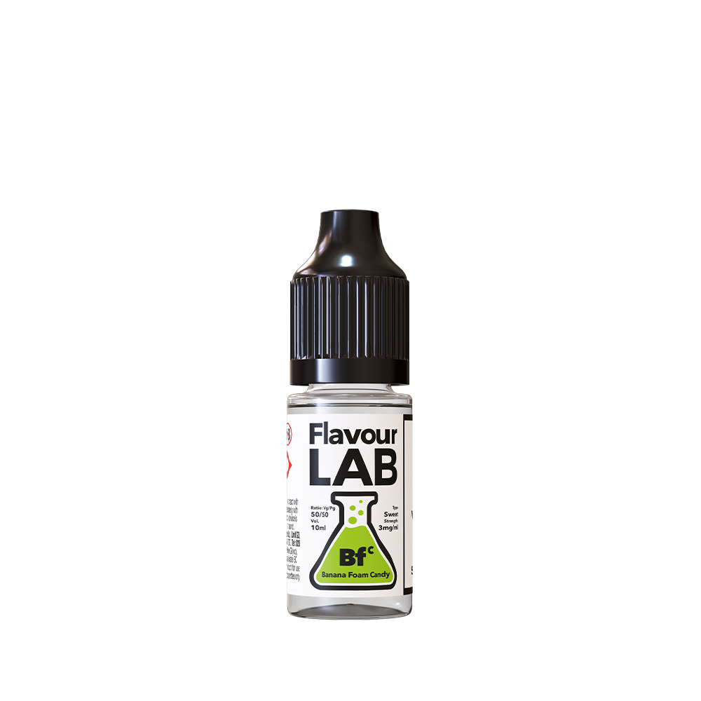 Flavour Lab Salts Banana Foam Sweets - 10ml