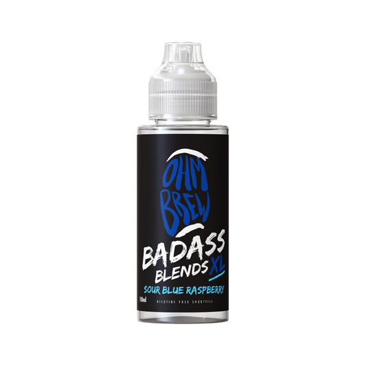 Badass Blends XL Sour Blue Raspberry 100ml - 0mg