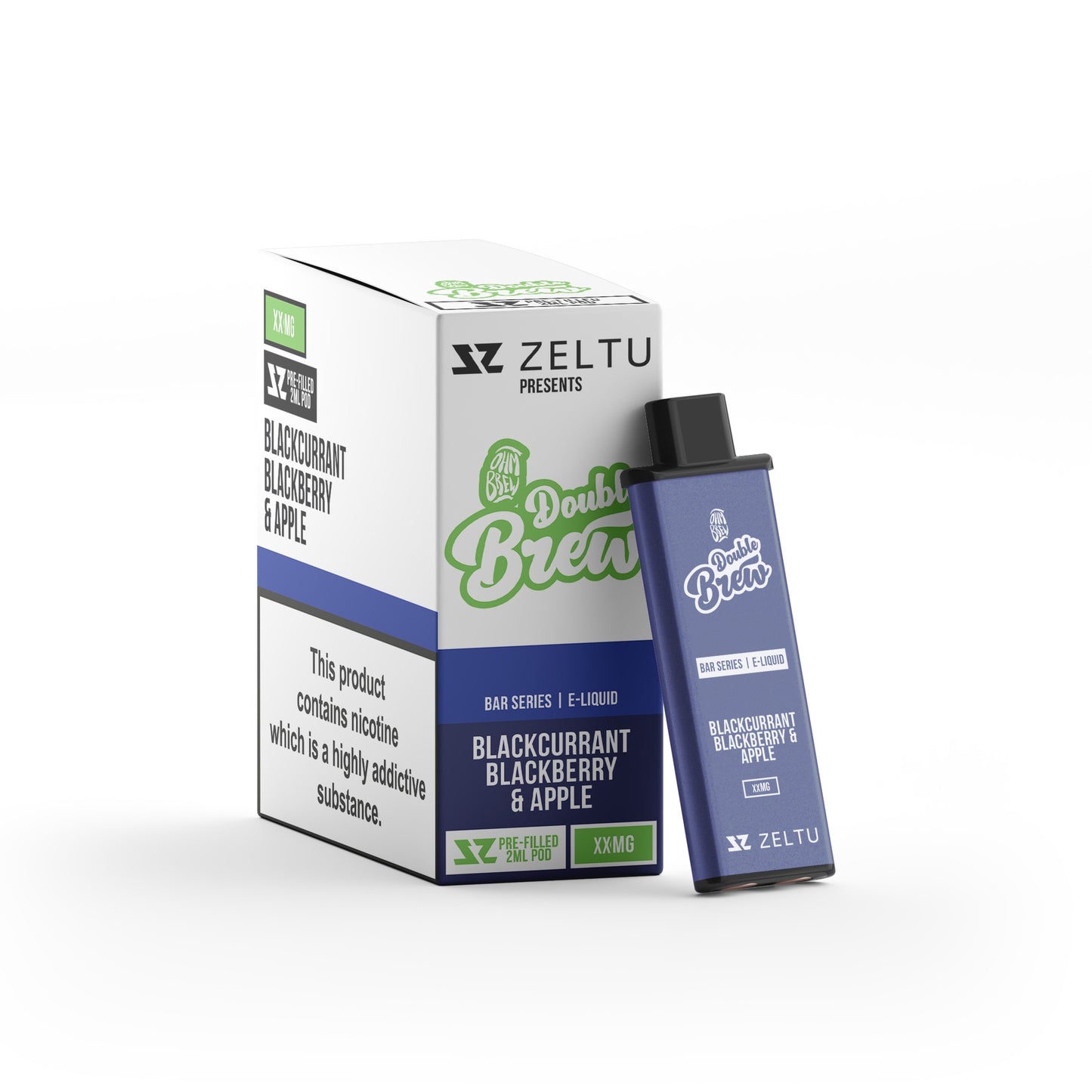 Zeltu x Double Brew Pod - Blackcurrant Blackberry Apple
