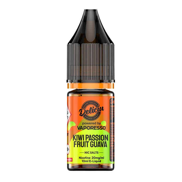 Deliciu V2 Nic Salt - Kiwi Passion Fruit Guava - 10ml