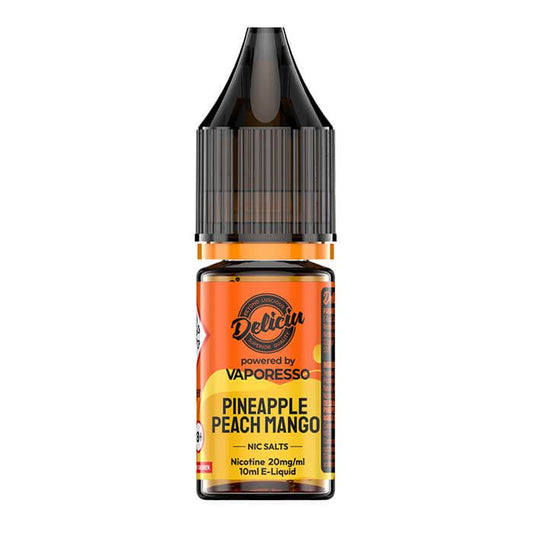 Deliciu V2 Nic Salt - Pineapple Peach Mango - 10ml