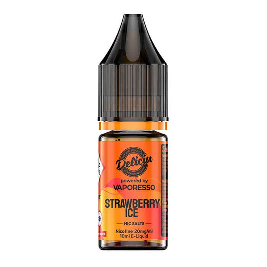 Deliciu V2 Nic Salt - Strawberry Ice - 10ml