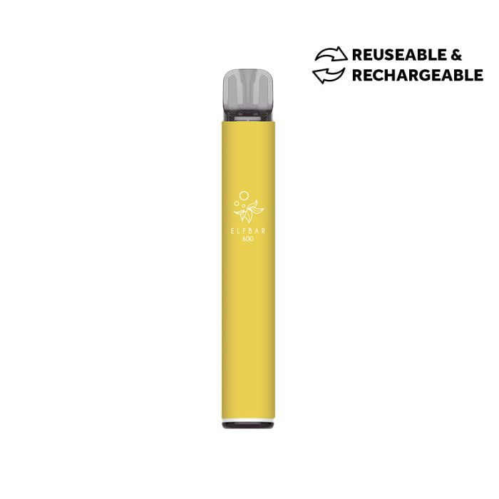 Elf Bar 600 Prefilled Pod Kit - Banana Ice