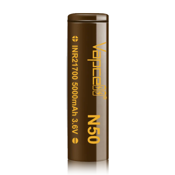 Vapcell N50 5000mAh 21700 Battery