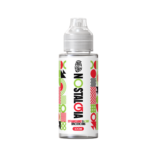 Nostalgia Strawberry & Kiwi Space Rocks - 100ml