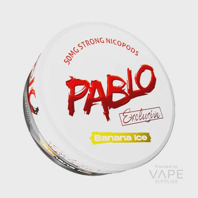 PABLO - Nicotine Pouches Banana Ice - 50mg