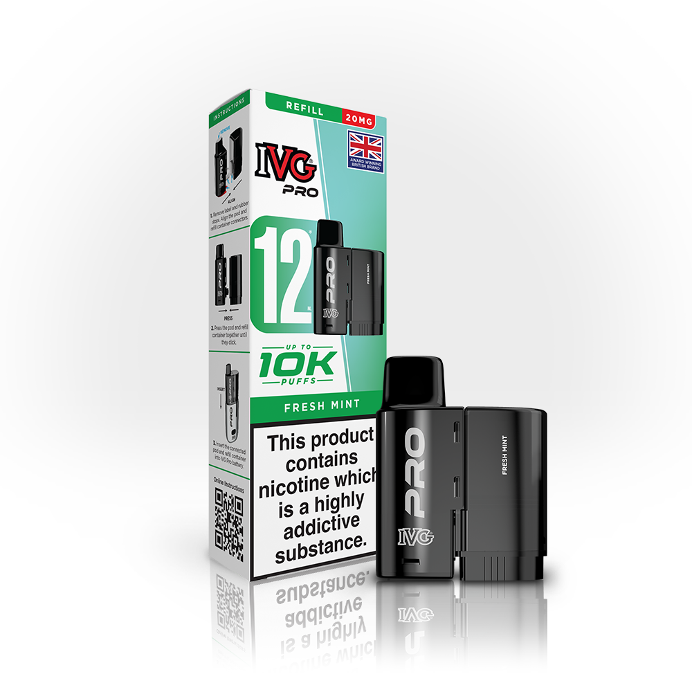 IVG Pro 12 Prefilled Pod - Fresh Mint - 20mg