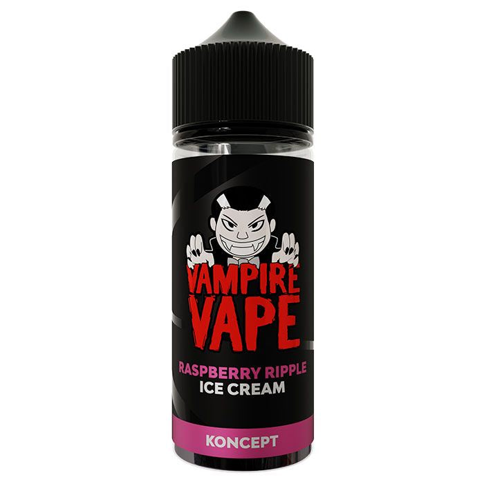 Vampire Vape Koncept - Raspberry Ripple Ice Cream - 0mg - 100ml