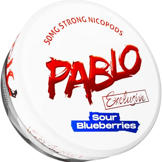 Pablo Nicotine Pouches - Sour Blueberries - 50mg