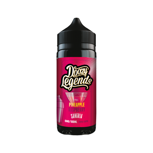 Doozy Legends Pineapple Raspberry Sangria 100ml - 0mg
