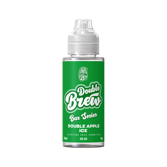 Double Brew Bar Series XL Double Apple Ice - 100ml