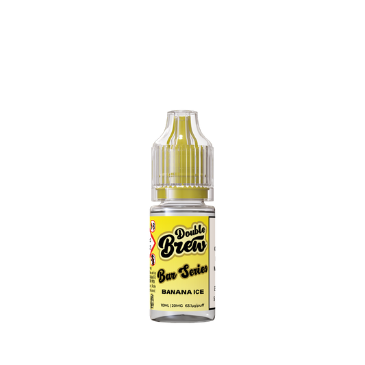 Double Brew Bar Series Banana Ice - 10ml