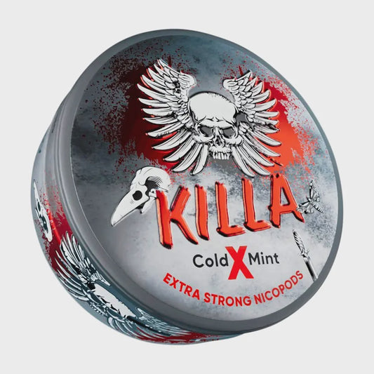 Killa Nicotine Pouches Cold Mint - 16mg