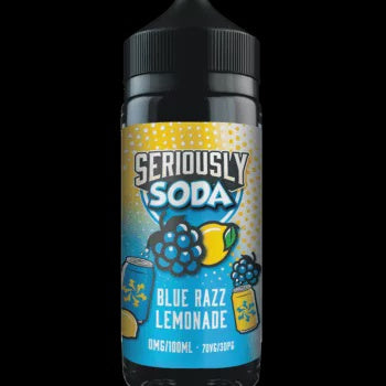 Doozy Seriously Soda Blue Razz Lemonade 100ml - 0mg