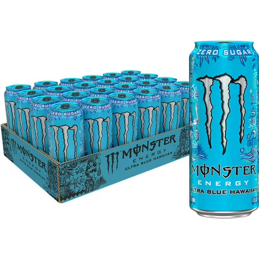 Monster Energy Ultra Blue Hawaiian - 24 pack