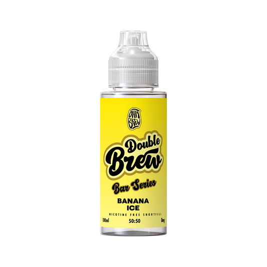 Double Brew Bar Series XL Banana Ice - 100ml
