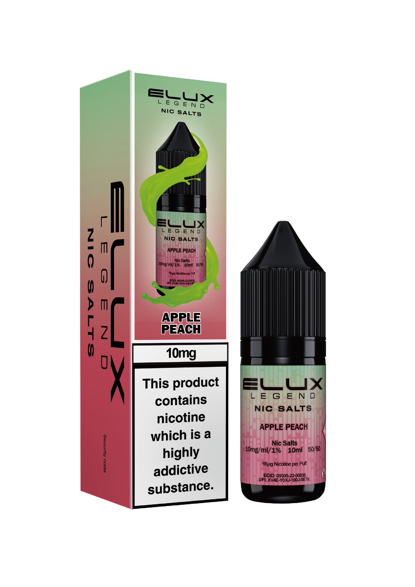 Elux Legend Nic Salts 10ml