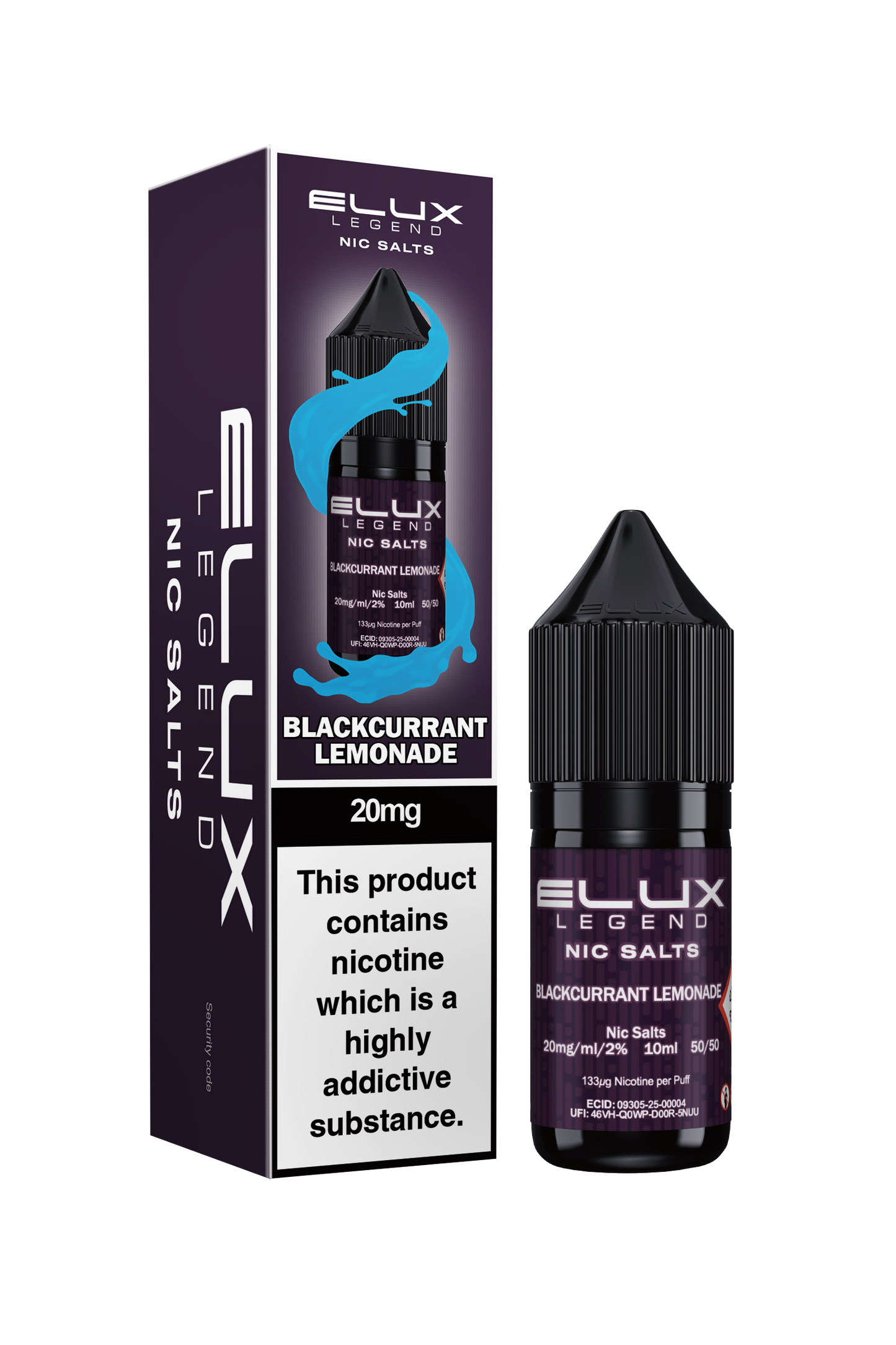 Elux Legend Nic Salts 10ml