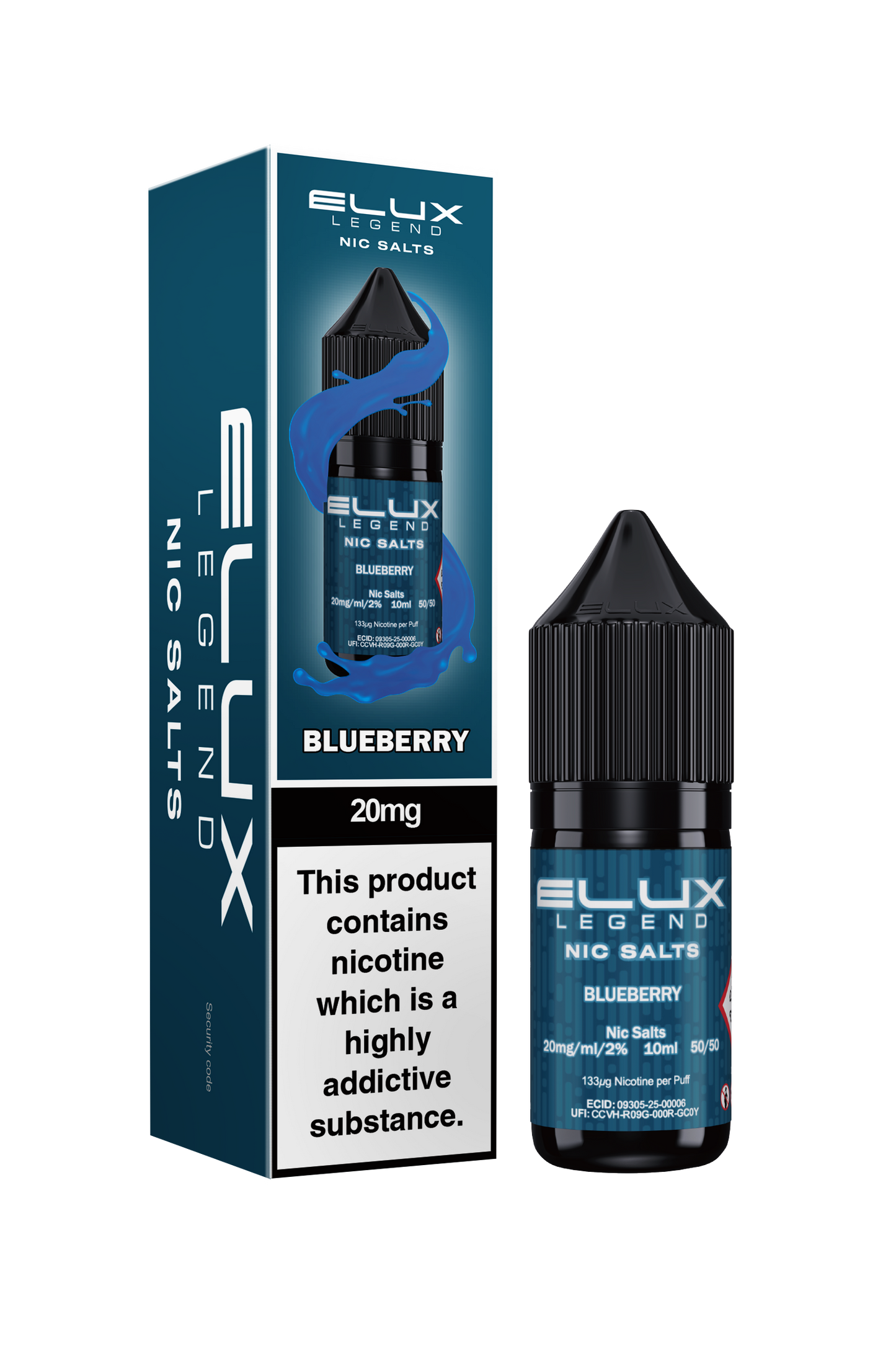 Elux Legend Nic Salts 10ml