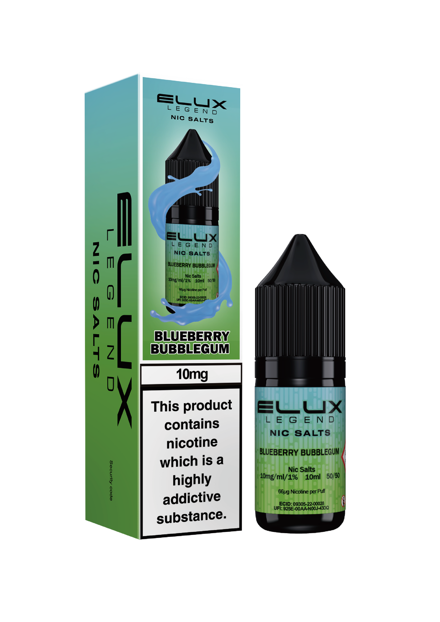Elux Legend Nic Salts 10ml