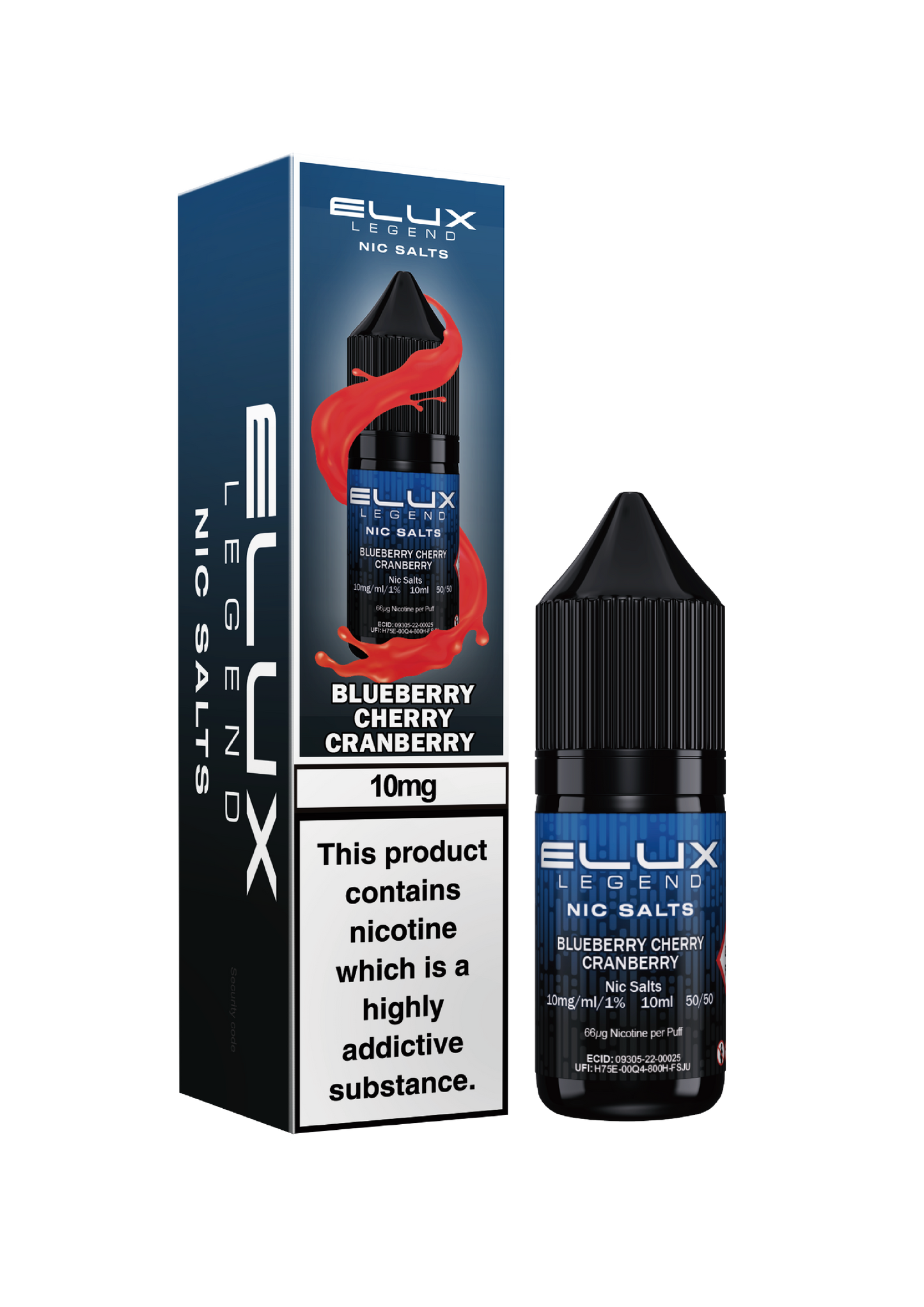 Elux Legend Nic Salts 10ml